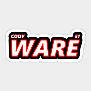 CODY WARE 2023 Sticker